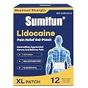 Sumifun 4% Lidocaine XL Pain Patches 12 Counts