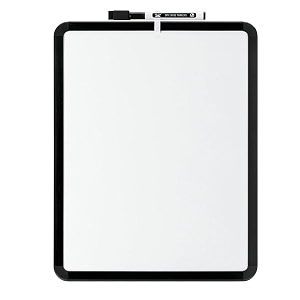 sumiko small dry erase whiteboard 8x11 inch  portable magnetic white board with marker  lightweight writing board for home office school amp kids  gift for kids