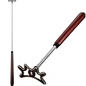 Sumind Retractable Pool Cue Bridge Stick Adjustable Removable Head, Brown