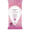 Summer's Eve Simply Sensitive Daily Gentle Feminine Wipes, Removes Odor, pH Balanced, 32 count (Pack of 12)