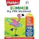 Summer Big Fun Workbook Bridging Grades K & 1: First Grade Prep Workbook, Kindergarten to 1st Grade Summer Learning with Letters, Reading, Writing, Math and More (Highlights Summer Learning)