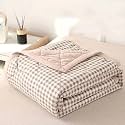 Summer Cooling Duvet, Cooling Blanket, Thin Quilt, Lightweight Summer Blanket Ultra Cold Breathable Blankets for Hot Sleepers (H,200x230cm)