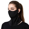 Ice Silk Sun Protection Face Mask for Women, Breathable Cooling Face Cover with Neck Coverage, Driving，Golf，Hiking