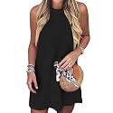 Summer Dress Hawaiian Dresses Sundresses for Women Sunsets Graphic Mini Tank Sleeveless Vacation Outfits