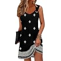 Summer Dresses for Women 2026 Sundresses Beach Swimsuit Cover Ups Sun Dress