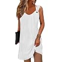 Summer Dresses for Women 2026 Sundresses Beach Swimsuit Cover Ups Sun Dress