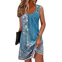 Summer Dresses for Women 2026 Sundresses Beach Swimsuit Cover Ups Sun Dress