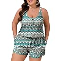 Summer Mae Plus Size Swim Romper for Women One Piece 2026 Modest Swimsuit