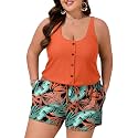Summer Mae Plus Size Swim Romper for Women One Piece 2026 Modest Swimsuit