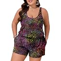 Summer Mae Plus Size Swim Romper for Women One Piece 2026 Modest Swimsuit