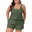 Summer Mae Plus Size Swim Romper for Women One Piece 2026 Modest Swimsuit