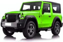 Summer Trails Metal thar car with light and sound (Green, Pack of: 1)