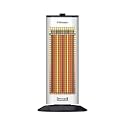 SUMMERCOOL Heat_Pillar 1500W Room Heater | safety mesh grill | quick heating | rust-free metal grill front | Lightweight for easy portability | placed vertically | 1 Year Warranty (White)