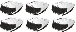 summercool lava pack of 6 2000 w fan room heater