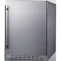 Summit 24" Outdoor Refrigerator, Built-in, Stainless Steel - AL55OSCSS