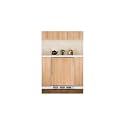 Summit FF6LBIFRADA Refrigerator, Brown