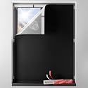 Sumobaby Blackout Curtains Portable 67”x72” No Drill Black Out Window Cover