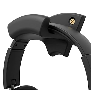 sumora wall mount headphone holder with screws amp wall plugs  headset hanger for gaming headphones  space saving headphone stand for desk studio amp office  black