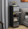 Sumoware 4 Layer Foldable Cabinet Plastic Cupboard