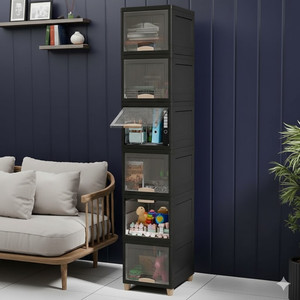 Sumoware 6 Layer Foldable Cabinet Plastic Cupboard
