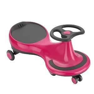 industries ride on toy easy to ride 360 steering twist amp push movement non-battery toy 2 to 12 years pink