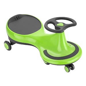 industries ride on toy easy to ride 360 steering twist amp push movement non-battery toy 2 to 12 years green