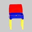 Kids Functional Desk, Children Study Table with Storage for Stationary, Study Table for Kids Boys and Girls (2-12 Year) (Red/Blue)