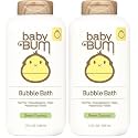 Sun Bum Baby Bum Bubble Bath - Foaming Bubble Bath for Sensitive Skin with White Ginger - Natural Fragrance - Gluten Free and Vegan - 12 oz (Pack of 2)