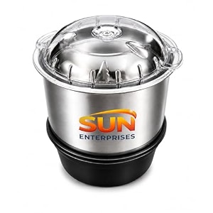 sun enterprises mixer grinder chutney grinders jars 250ml mixer grinders jars suitable for bajaj gx1 gx3 gx4 gx8 gx3501 gx3701 gx4701 gx3000 gx400 gx3 fit on 2 lock amp 4 teeth coupler