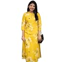Sun Fashion And Lifestyle Rayon Printed Straight