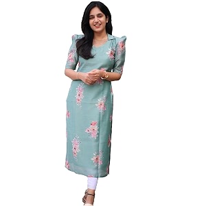 Sun Fashion And Lifestyle Womens Chanderi Stitched