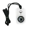 SUN Minicomp Ii - Zipperpull Mini Compass With Rotating Bexel 809, White