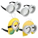 Sun-Staches Minions Goggles - Official Costume Glasses & Accessories