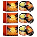 Sun Tanning Gel Accelerator for Outdoor Sun - Fast Natural Bronzing Tan Gel with Shea Butter & Coconut Oil, Deep Hydration, Non-Greasy 3.53oz (Yellow*3)