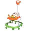 Sunbaby Hot Racer Musical Walker (Orange-Green)