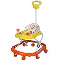 Sunbaby Hot Racer Musical Walker (Yellow-Orange)