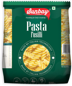 sunbay fusilli pasta 500g pack of 1 fusilli pasta 500 g