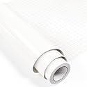 SUNBIRD Dry Erase Board Sticker Whiteboard Sticker for Wall Contact Paper, Dry Erase Board Sticker for Home Office Homeschool Kids (12in x 3 M, Whiteboard Paper)