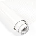SUNBIRD Dry Erase Board Sticker Whiteboard Sticker for Wall Contact Paper, Dry Erase Board Sticker for Home Office Homeschool Kids (23in x 2.5 M, Whiteboard Paper)