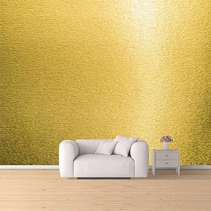sunbird kitchen oil proof sticker waterproof wallpaper aluminum foil stickers contact paper self-adhesive backsplash heat resistant sheet for kitchen 24 x 150 inch gold stone