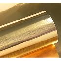 SUNBIRD Kitchen Oil Proof Sticker Waterproof Wallpaper Aluminum foil Stickers Contact Paper, Self-Adhesive Backsplash Heat Resistant Sheet for Kitchen (12 X 48 Inch, Gold 3D Texture)