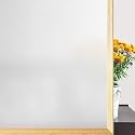 SUNBIRD Self Adhesive Frosted 24X48 Inch Vinyl Lamination Sheet Roll for Mobile Phones, Tablet, Laptop, Glass, Cabinet, Tabletop, Car Dashboard | Matte Finish (24x48 Inch, Frosted Vinyl)