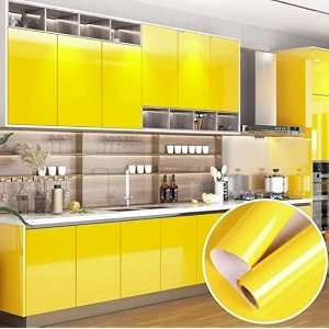 sunbird vinyl sticker wrap for cars self-adhesive car sticker bubble-free diy decals waterproof decals roll film amp auto car vehicle and motorcycle 12 x 60 inch lemon yellow
