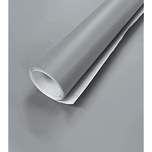 sunbird vinyl sticker wrap for cars self-adhesive car sticker bubble-free diy decals waterproof decals roll film amp auto car vehicle and motorcycle 24 x 120 inch light grey