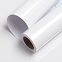SUNBIRD Vinyl Sticker Wrap for Cars Self-Adhesive Car Sticker, Bubble-Free DIY Decals Waterproof Decals Roll Film &amp; Auto Car Vehicle and Motorcycle (12 x 48 Inch, White)