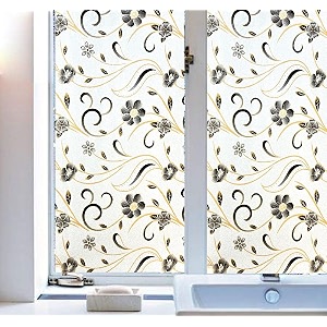 SUNBIRD Window Privacy Film Decorative Stained Glass