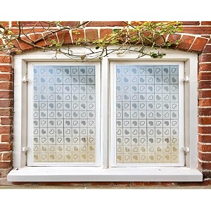 SUNBIRD Window Privacy Film Decorative Stained Glass