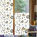 SUNBIRD Window Privacy Film Decorative Stained Glass