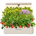 SUNCOZE Hydroponics Growing System, Compact 12 Pods Indoor Garden, Beige
