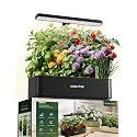 SUNCOZE Hydroponics Growing System, Compact 12 Pods Indoor Garden, Black